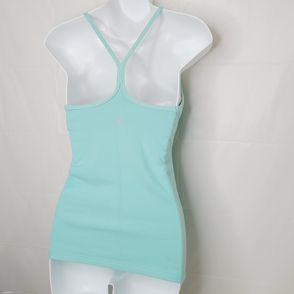 SOLD Lululemon Power Y Tank - Angel Blue - Picture 6 of 6